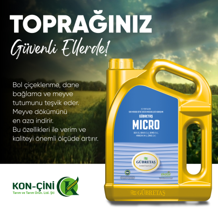 KON-ÇİNİ | Gübretaş Micro Sıvı Organik Gübre