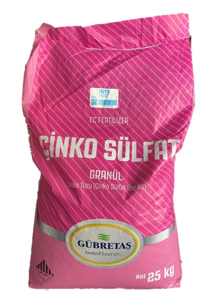 KON-ÇİNİ | Gübretaş Çinko Sülfat Granül